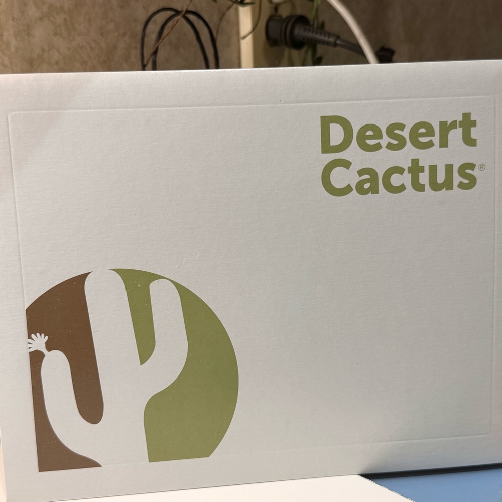 Decals: Desert Cactus White and Green Box
